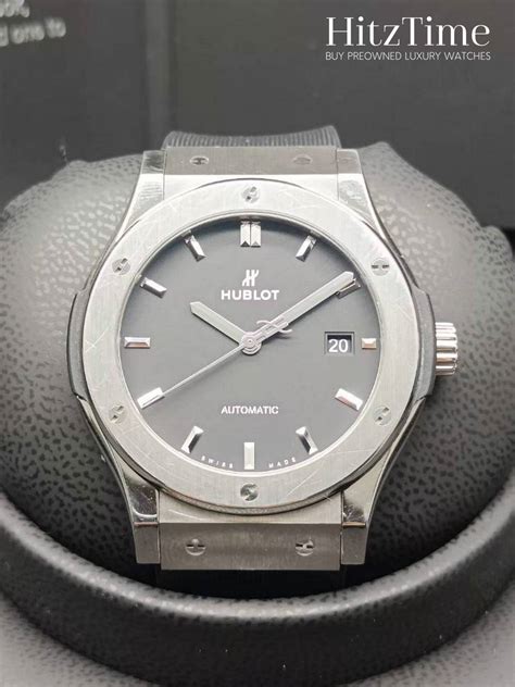 hublot classic fusion racing grey price|hublot classic fusion titanium price.